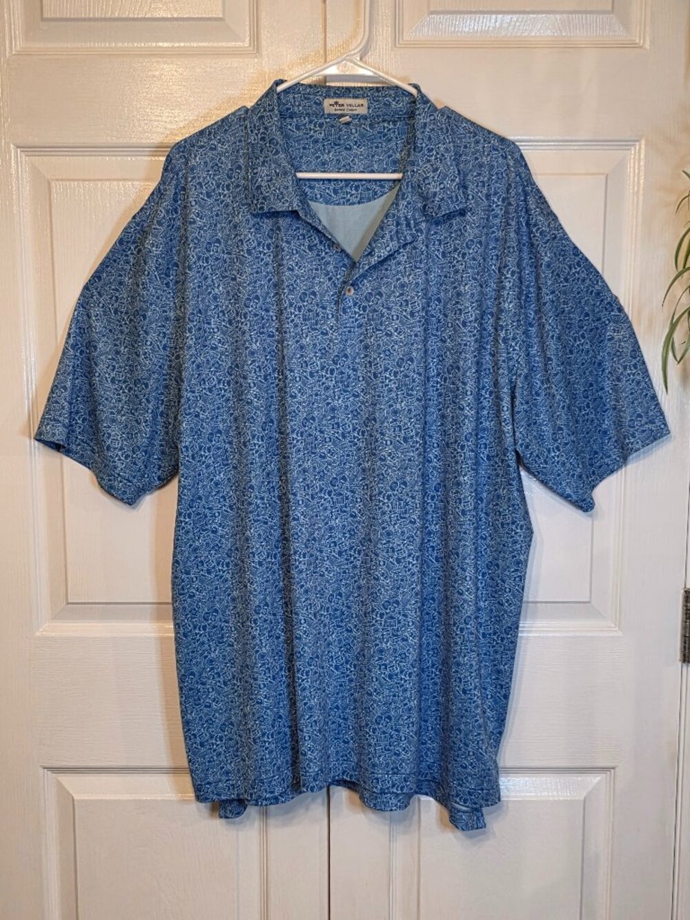 Peter Miller Summer Comfort Blue "Music" Patterned   XXL